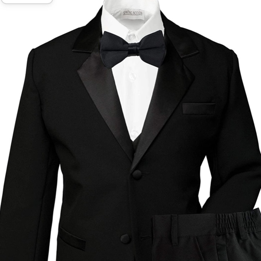 Boys Tuxedo 🖤 Formal Wedding Suit